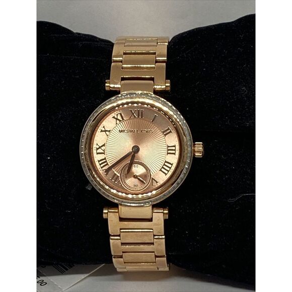 Michael Kors Skylar MK5971 Womens Stainless Steel Analog Dial Quartz Watch JK462 - Picture 1 of 12